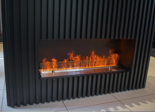 Электроочаг Schönes Feuer 3D FireLine 1000 Pro со стальной крышкой в Самаре