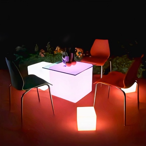 Светильник Куб 80 питание от сети 220В, RGB