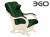 Массажное кресло-глайдер EGO Balance EG-2003 Натуральная кожа эксклюзив